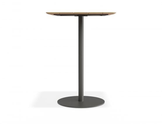 P 3 Roku Teakbartable 75x75 Charcoal