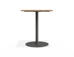 P 3 Roku Teakcafetable 65x65 Charcoal