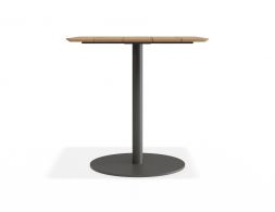 P 3 Roku Teakcafetable 75x75 Charcoal