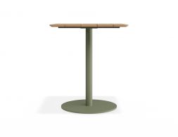 P 3 Roku Teakcafetable 65x65 Green