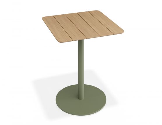 P 2 Roku Teakcafetable 65x65 Gree
