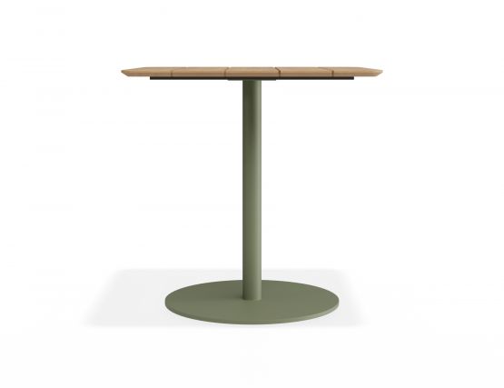 P 3 Roku Teakcafetable 75x75 Green