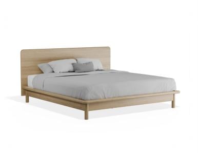 Nordica Solid Oak Bed Frame King Size by Bent Design