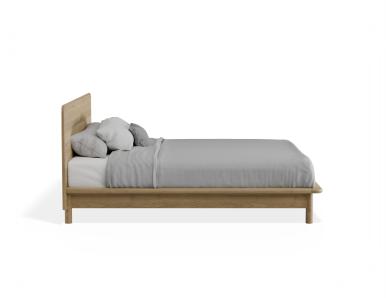 Nordica Solid Oak Bed Frame King Size by Bent Design