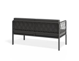 P 2 Sevillev2 2seater Charcoalframe Darkgreycushion