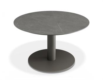 Orb Outdoor Coffee Table 70cm with Urban Grey Ceramic Top by Bent Design image