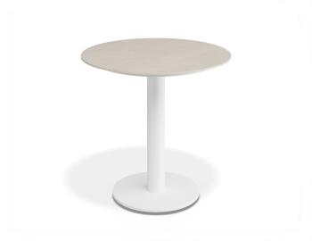 Orb Outdoor Side Table with Alabaster Ceramic Top by Bent Design image