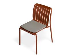 P 5 Roku Diningchair Papaya Lightgreypad