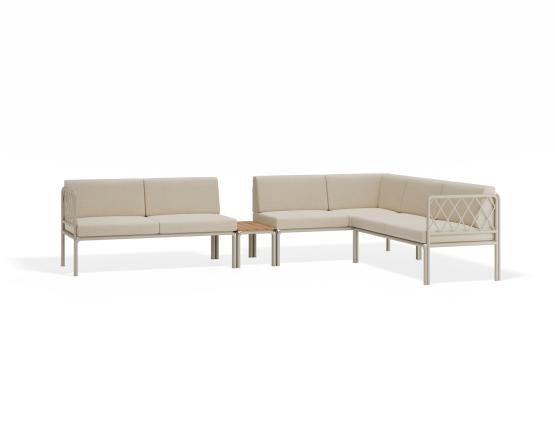 P 1 Seville Configj Latteframe Huskcushion Teakextension