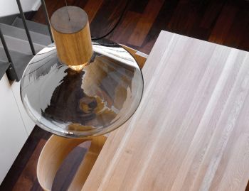 Muffins Solid Oak Pendant Light by Dan Yeffet and Lucie Koldova for Brokis image