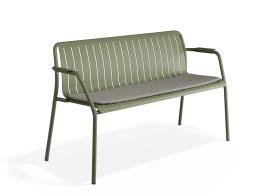 P 1 Roku Gardenbench Lightgrey Green