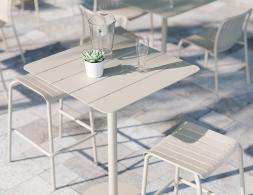 Roku Bar Lifestyle 2 Backless Stool Latte