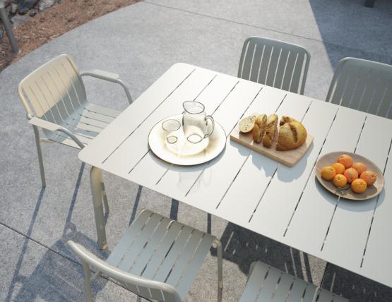 L 3 Roku Diningset Latte