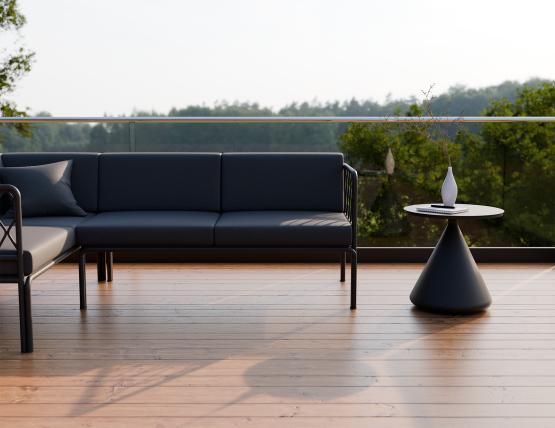 L 1 Kora Sidetable Charcoal