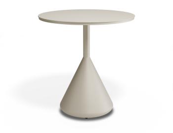 Kora Outdoor Cafe Table Matt Latte by Bent Design image