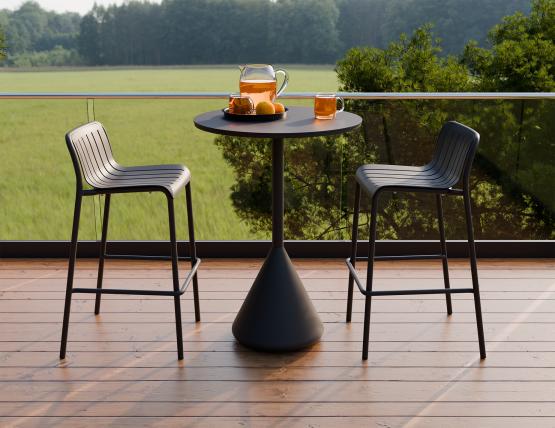 L 2 Kora Bartable Charcoal