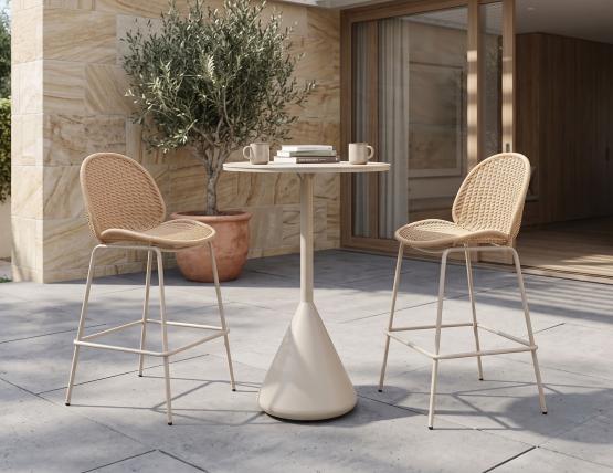Modern Designer Oudoor Rattan Bar Stool