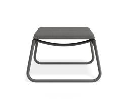 P 4 Paloma Footrest Charcoal Darkgrey