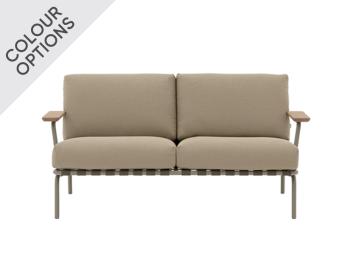 Settle Sofa 2-Seater in Ribbed Weave Fabric by Anderssen & Voll for Muuto image