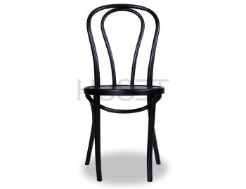 Vienna 18 Black Bentwood Chair by Micheal Thonet image