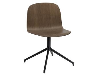 Visu Wide Chair Wood with Swivel by Mika Tolvanen for Muuto image