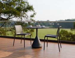 L 1 Kora Cafetable 90cm Charcoal