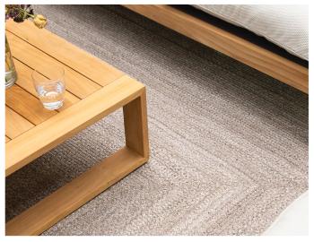 Flinders Floor Rug Taupe by Baya image