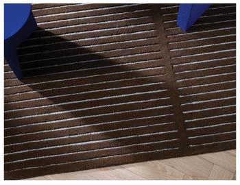 Marlow Floor Rug Chocolate by Baya image