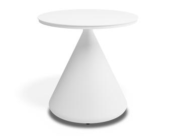 Kora Outdoor Side Table Matt White by Bent Design image