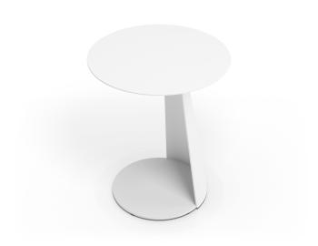 Roam Outdoor Side Table Matt White by Bent Design image