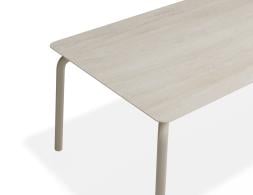 P 4 Roku Diningtable 220x100 Dune Latte