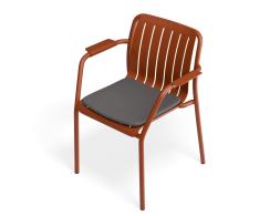 P 5 Roku Armchair Papaya Charcoalpad