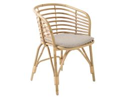 C100242111 Cane Line Blend Armchair Lt Brownscent Cushion Product 01