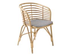 C100242116 Cane Line Blend Armchair Lt Brownessence Cushion Product 01