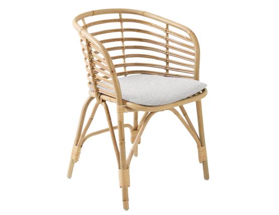 C100242110 Cane Line Blend Armchair White Scentcushion Product 01