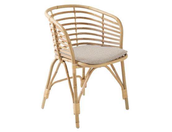 C100242111 Cane Line Blend Armchair Lt Brownscent Cushion Product 01