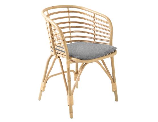 C100242113 Caneline Blend Armchair With Cushion Lightgreyzen Product 01