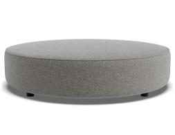 C136814170 Lune Round Low Ottoman 120cm Fossil Product 01