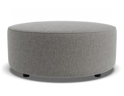 C136814120 Lune Round High Ottoman 90cm Fossil Product 01