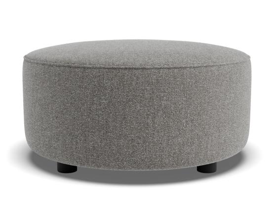 C136814220 Lune Round Low Ottoman 60cm Product Fossil 01