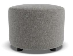 C136814160 Lune Round High Ottoman 50cm Fossil Product 01