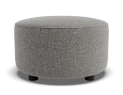 C136814230 Lune Round Low Ottoman 50cm Fossil Product 01