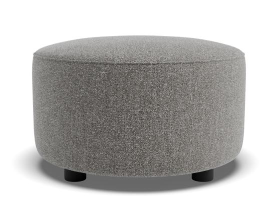 C136814230 Lune Round Low Ottoman 50cm Fossil Product 01