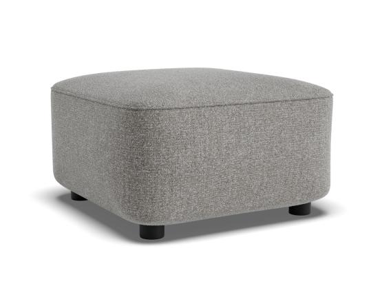 C136814360 Lune Square Low Ottoman 50cm Fossil Product 01