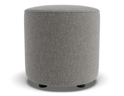 C136814240 Lune Round Drum Ottoman 45cm Fossil Product 01