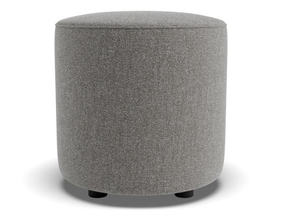 C136814240 Lune Round Drum Ottoman 45cm Fossil Product 01