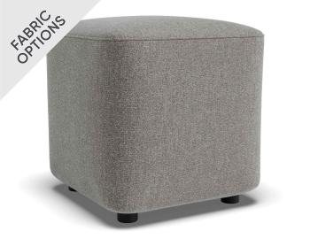 Lune Square Drum Ottoman 45cm by Bent Design image