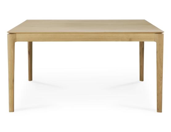 C139002162 Ethnicraft Bok Square Dining Table Oak Natural 145cm 02