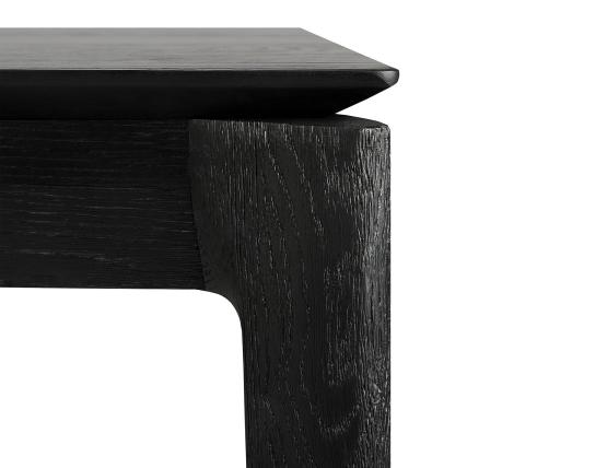 Ethnicraft Bok Dining Table Oak Black Detail 01