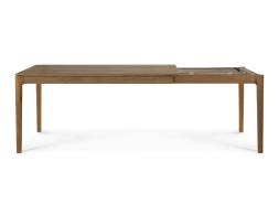 C139002174 Ethnicraft Extendable Dining Table Teak Natural 160cm 04